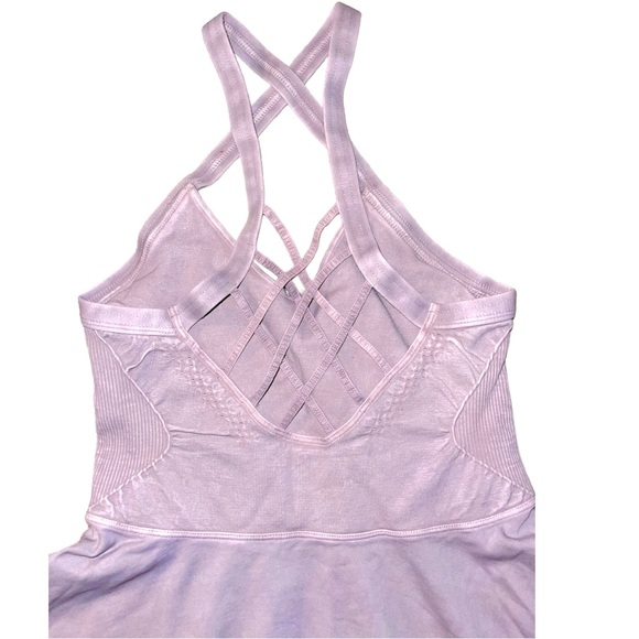 NEW Free People Good Karma Dress In WASHED GRAPE - Picture 5 of 11